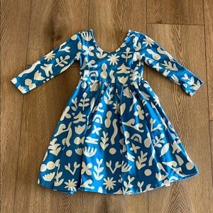 Alice + Ames Twirl Dress Blue
